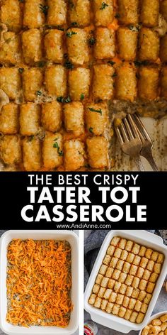 the best crispy tater tot casserole recipe