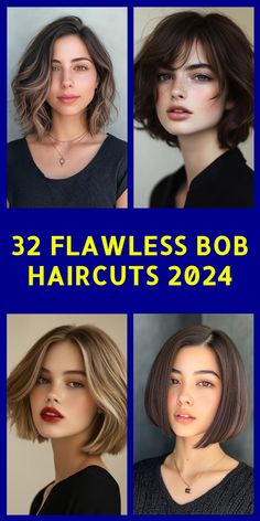 Unleash your inner fashionista with 32 stunning Bob Haircuts 2024! Discover the perfect balance between classic elegance and modern edge. From blunt cuts to layered styles, find a bob that complements your face shape and hair texture. Embrace this year's hottest trend and transform your look effortlessly.