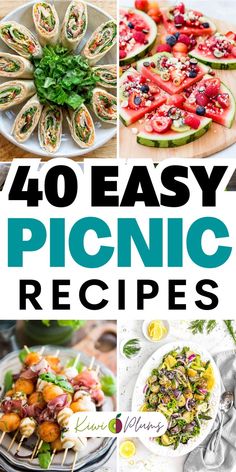 Looking for delicious and easy picnic recipes? Look no further! Our summer recipes are perfect for any outdoor gathering, from picnic sandwiches to picnic desserts, and picnic salads. Whether you’re planning a family picnic or a romantic date, our summer picnic food ideas will impress your guests and make your picnic a success. So, pack up your basket and head to your favorite spot – it’s time to enjoy some delicious family picnic foods and beautiful scenery! Easy Picnic Recipes, Family Picnic Foods, Summer Picnic Food, Picnic Desserts, Cookout Side Dishes