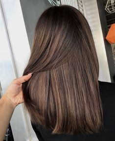 Balayage Straight Hair, Brown Hair With Blonde Highlights, Hairdos For Curly Hair, Hair Stylies, Long Straight Hair, Hair Inspiration Color, Hair Inspo Color, Hair Color For Black Hair