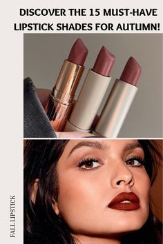 Elevate your fall beauty routine with these stunning lipstick shades. Click now to get inspired! lipstick shades, lipstick aesthetic, lipstick tutorial, fall lipstick, fall lipstick colors, lipstick colors, lipstick art, pink lipstick, fall lipstick colors 2023, fall lipstick aesthetic, lipstick brands, lipstick brownlipstick collection, lipstick colors for brown skin, lipstick combos, best fall lipstick colors, mac fall lipstick colors, lipstick dior, Lipstick Colors 2023, Best Fall Lipstick Colors, Colors For Brown Skin, Lipstick Combos, Best Lipstick Shades, Aesthetic Lipstick, Fall Lipstick Colors, Lipstick Aesthetic