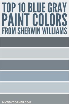 Collage of themost popular blue gray paint colors by Sherwin Williams. Sherwin Williams Hinting Blue Bedroom, Wherein Williams Blue Gray, Sherwin Williams Best Blues, Popular Sherwin Williams Blue, Before The Storm Sherwin Williams, Sherwin Williams Light Blue Gray, Grey Blue Paint Sherwin Williams, Sherwin Williams Rhinestone Paint, Best Blue Paint Colors Sherwin Williams