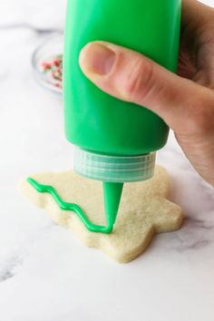 This smooth and glossy Sugar Cookie Icing is super easy to make in just 15 minutes! It hardens on top of your cookies beautifully, and it tastes as good as it looks.