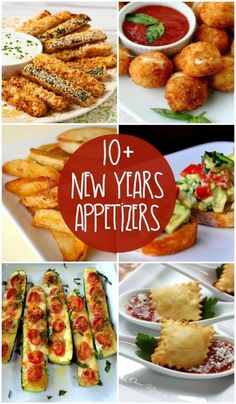 ten new year's appetizers that are easy to make, delicious and tasty