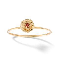 Unleash your inner flower child. This January birth flower ring is perfect for adding a touch of whimsy to your style. Made in responsibly sourced 10K solid yellow gold for everyday wear. Stone: Cubic Zirconia Stone Size: 1.5 mm Flower Size: 6 mm Adjustable Yellow Gold Flower Ring Fine Jewelry, January Birth Flowers, Gold Flower Ring, Carnation Flower, Kids Jewelry, Flower Ring, Flower Child, Birth Flowers, Bracelets And Charms