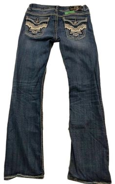 Boot Cut Jeans, Cut Jeans, Rock Revival Jean, Flap Pocket, Bootcut Jeans, Boot Cut, Two Hands, Jeans Size, Second Hand