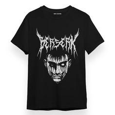 Nen Culture Berserk Guts Wrath Black Tee Xl Bust: 22.5 Length: 30 Black Gothic Shirt For Streetwear, Black Cotton Gothic Shirt, Black Gothic Cotton Shirt, Black Gothic Shirt With Graphic Print, Gothic Black Shirt With Graphic Print, Black Rocker Style Shirt For Concerts, Black Rocker Shirt With Graphic Print, Black Rocker Style Shirt With Graphic Print, Berserk Merch