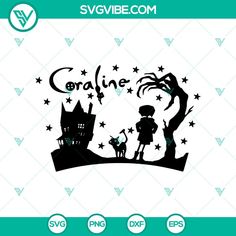 Coraline Svg, Coraline Book, Coraline Halloween, Patches Design, Pokemon Easter, Halloween Cricut, Halloween Svg Files, Lucky Leaf, Embroidery Download