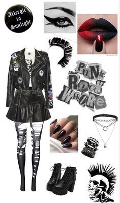 80s Punk Outfits, Punk Fashion Aesthetic, Outfits For Dates, Halloween Fashion Outfits, 80’s Hair, 80’s Rock, Punk Ideas, Punk Costume, 80s Fancy Dress