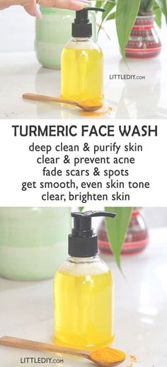 Turmeric is an amazing ingredient when it comes to skin care! It can help brighten complexion, fight acne, purify skin and keep it clean and clear. There a Diy Dry Shampoo, Clean And Clear, Prevent Acne, Beauty Recipe, Diy Skin Care, Homemade Beauty Products, Diy Hacks, Dry Shampoo