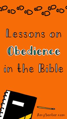 an orange book cover with the words lessons on evidence in the bible written over it