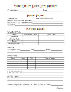 a child's report sheet with the words, you can use it to describe what they