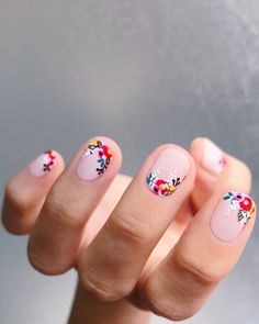 Flower Nail Design make up natural;make up glitter;make up catrina;make up inspo;make up brushes;make up samples;make up promposal;make up selfie;make up expiration;make up night;make up caking;make up contour;make up applications;make up tips;make up mirror;make up concealer;make up palletes;make up dupes;mime make up;cleopatra make up;angelic make up;night make up;bridal make up;wonderwoman make up;wedding make up;haloween make up;halloween make up;bybrookelle make up;geisha make up;... Nail Gelish, Nursery Closet, Easy Nails, Her Nails, Floral Nail Art, Spring Nail Art, Nailed It, Manicure Y Pedicure