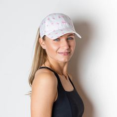 PATENTED PRODUCT US Patents 11,464,268 B2 US 11,452,326 B2 US 11,006,688 B2 US D959,100 S FLAMINGO Women Baseball Hat, UPF 50 + SunGoddess Design allows you to move the circle up & down and wear your hair at ANY HEIGHT! Let your cap adjust to YOU! Patented athleisure cap for WOMEN by WOMEN! Female Fit. Function. Style. Fit = custom fit molded specifically for a women's head Function = Fits ANY HEIGHT PONY or FUNCKY BUN, moisture-wicking, UPF 50+, tapered panels for stability, keeps you cool and Women Baseball Hat, Sun Goddess, Women Baseball, Female Head, Ponytail Hat, Women Hat, High Ponytail, Unique Fits, Baseball Women