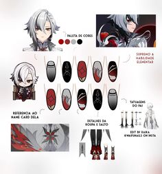 Anime Inspired Nail Art, Nail Design Template, Anime Nail Ideas