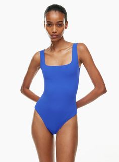 CONTOUR SQUARENECK BODYSUIT | Aritzia Aritzia Bodysuit, Feel Nothing, Hiking Training, Short Bra, Statement Bag, Sleeveless Bodysuit, Nothing More, Everyday Luxuries, For A Reason