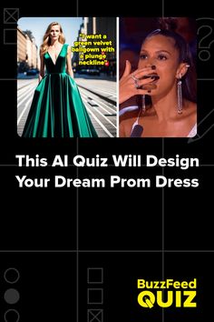 This AI Quiz Will Design Your Dream Prom Dress Diy Prom Dress, Quiz Design, Interesting Quizzes, Dream Prom Dress, Clothes Hacks, Diy Clothes Hacks, Fun Quizzes To Take