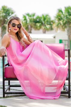 Ombre All Day Maxi, Pink :: NEW ARRIVALS :: The Blue Door Boutique Pink Maxi, Blue Door, Heart Eyes, Wearing Dress, Boutique Clothing, Cute Dresses, New Arrivals, Customer Service, Boutique