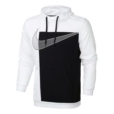 Men's Nike Large Logo Colorblock Sports White CJ6684-100 Nike White Winter Activewear, Nike White Activewear For Winter, White Winter Activewear For Training, White Winter Training Activewear, Sporty White Color Block Activewear, White Color Block Activewear For Gym, White Color Block Activewear Athleisure, Casual White Activewear With Color Block, White Color Block Activewear Athleisure Style