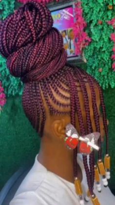 Black girl hairstyles | goddes braids | box braids | soft locs | Knotless braids  • Follow @ stylesby.mj on Instagram for more cute looks & bookings!  • Follow @stylesbymj on tiktok for behind the scenes of a hairstylist!!!  • Hairstyles   • Black girl braids  • Knotless Brock braids  • Long box braids  • Soft locs  • Soft locs hairstyles Jumbo Knotless, Latest Braided Hairstyles, Latest Hair Braids, Lemonade Braids Hairstyles, Soft Locs, Girl Braided Hairstyles