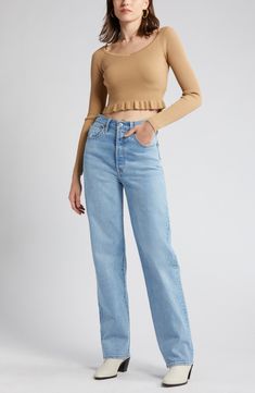 Fall Winter Capsule Wardrobe, High Waisted Straight Leg Jeans, Levi's Ribcage, Levis Ribcage, Flared Leggings, Cozy Loungewear, Fall Capsule Wardrobe, Classic Coats, Fashion Now