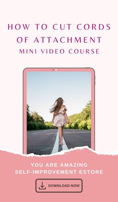 This powerful mini video course with workbook will help you cut cords of attachment once and for all so you can be free from pain, hurt and anger and free from the grip of a narcissist or toxic partner. Cutting toxic energy cords is crucial for your mental health, self-esteem, self-worth and self-respect. Click the link and download this powerful course today.