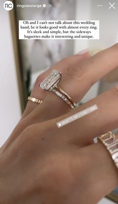 two women's hands with gold and diamond rings