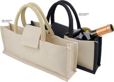 an image of a wine bag with bottles in it