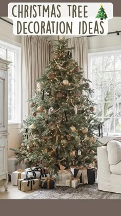 Christmas Tree Inspo, Christmas Tree Decorating Themes, Neutral Christmas Decor, Christmas Tours, Neutral Christmas, Christmas Decor Inspiration, Christmas Tree Inspiration, Christmas Tree Decorating, Tree Themes