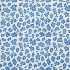 a blue and white animal print background