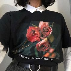 Moda Grunge, Mode Tips, Mode Chanel, Aesthetic Grunge Outfit, Grunge Look, This Is Love, Mode Inspo, 가을 패션, Love T Shirt