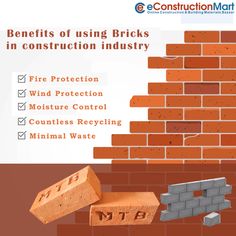 the benefits of using bricks in construction industry