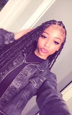 Fox Locs Hairstyles, Pretty Braids, Faux Locs Hairstyles, Cute Braided Hairstyles, Braids Hairstyles Pictures, Cute Box Braids Hairstyles, Braided Hairstyles For Teens