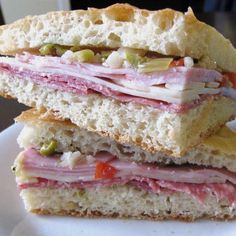 two sandwiches stacked on top of each other