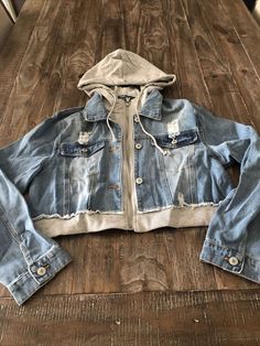 Fashion Nova Along For The Journey Denim Jacket Medium Blue Wash XL. Medium Blue, The Journey, Vest Jacket, Fashion Nova, Sweat Shirt, Denim Jacket, Women Accessories, Sweatshirts, Clothes For Women