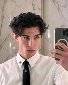 Middle Part Hairstyles Men, Teenage Haircuts, Nils Kuesel, Haircut For Big Forehead, Hair Colour Design, Jack Rose, Middle Part Hairstyles