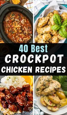 the best crockpot chicken recipes are on this list and it's easy to make