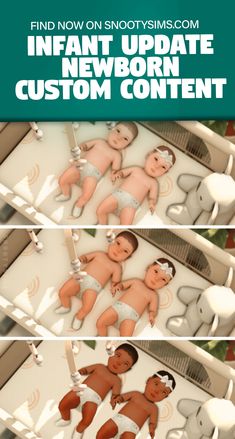 infant update Sims 4 Cc Infant Traits, Sims 4 Childbirth Mod, Sims Newborn Cc, Sims 4 Baby Bottle Override, Sims 4 Infant Cas Cc, Sims 4 Cc Newborn Crib