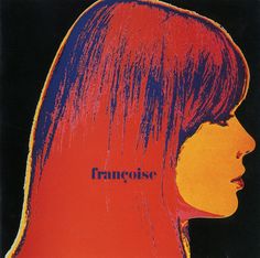 an album cover with a woman's head and the words franfoise on it