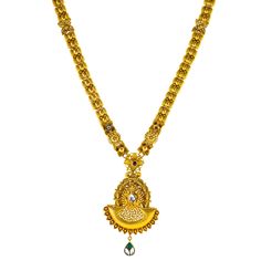 Virani Jewelers presents a gorgeous 22k yellow gold necklace and earring that embodies the grandeur of Indian jewelry. The rich tones of Kundan and emerald are enhanced by the warm antique gold finish, creating a luxurious pieces of Indian jewelry that exudes timeless beauty. Designed with both tradition and modern elegance in mind, this 22k gold necklace amd earring set is perfect for special occasions, bringing a regal touch to any ensemble. Their intricate design ensures it stands out as a wo Antique Yellow Gold Jewelry With Meenakari, Elegant Antique Gold Chandbali Necklaces, 22k Yellow Gold Chandbali Kundan Necklace, Traditional Hallmarked 22k Gold Temple Necklace, Yellow Gold Chandbali Temple Necklace, Traditional Gold Kundan Necklace For Formal Occasions, Formal 22k Gold Bridal Necklace With Tilla, 22k Gold Bridal Necklace With Tilla For Formal Occasions, Antique Gold Temple Necklace With Meenakari