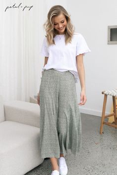 Wide leg boho pants, green wide leg pants, high waist wide leg pants, casual summer pants, cute summer pants Chic Wide-leg Culottes For Day Out, Chic Wide Leg Pants For Day Out, Versatile High Waist Wide Leg Spring Pants, Versatile High Waist Wide Leg Pants For Spring, Versatile High-waist Wide Leg Spring Pants, Chic Wide Leg Pants With Elastic Waistband, Versatile High-waisted Wide Leg Pants For Day Out, Effortless High-waisted Lounge Pants, Effortless High-waisted Loungewear Bottoms