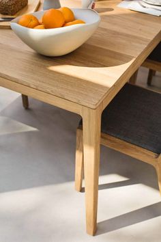 TEAM 7 mylon table. photo: TEAM 7 - Available in Canada form The Mattress & Sleep Co. Organic Contemporary, Banquet Table, Wood Sample, Extending Table, Family Table, High Quality Bedding, Banquet Tables, Team 7, Quality Bedding