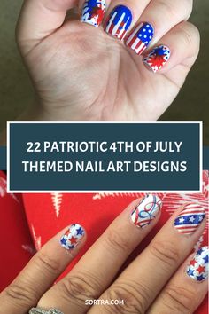 Ready to be loud and proud as 4th of July is just around the corner. You should prepare your red, white, and blue polish in order to design your nails for