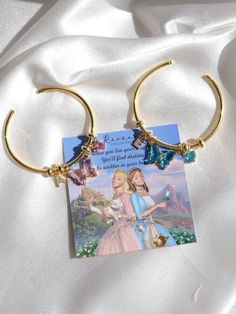 Disney Princess Inspired Bracelets, Barbie Inspired Bracelet, Barbie Inspired Jewelry, Barbie Jewellery, Barbie Bracelet, Bracelet Bff, Inspired Bracelets