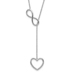 Heart Chain Necklace, Twisted Love, Heart Chain, Love Knot, Polish Jewelry, Selling Jewelry, Spring Rings, Necklace Lengths, Gift Set