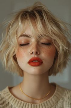 Hairstyles Bob, White Blonde Hair, Asian Haircut, Fantasy Hair, Dye My Hair