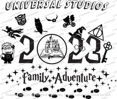 Universal Studios, Family Adventure Svg File, Adventure 2023 SVG design, Family Trip Clipart, Family Travel Trip, Universal Family SVG Adventure Svg, 2023 Svg, Family Svg, Family Trip, Travel Trip, Printing Business, Family Adventure, Printable Designs, Eps Vector