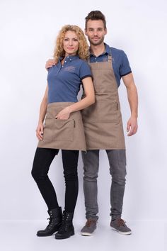 Restaurant Uniforms Trendy Modern, Restaurant Uniforms Casual, Steakhouse Uniform, Restaurant Uniforms Trendy, Cafe Staff Uniform, Resturant Ideas Uniform, Restaurant Staff Uniform, Restaurant Waiter Uniform