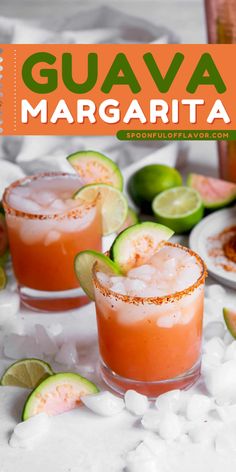 Guava margarita is an easy summer cocktail you will enjoy! This summer drink recipe can give you a tropical vibe with its tart and sweet guava flavor. Pin this guava margarita recipe now! Guava Margarita Recipe, Guava Drink, Guava Margarita, Guava Nectar, Tropical Drink Recipes, Yummy Summer Cocktails, Best Summer Cocktails, Classic Margarita, Margarita Cocktail