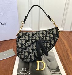 Dior Mini Saddle Bag, True Mirror, Mini Saddle Bag, Dior Oblique, Dior Saddle, Saddle Bag, Mirror Image, Diaper Backpack, Casual Backpack